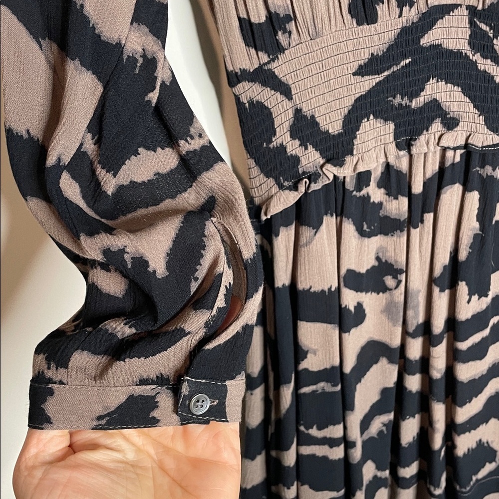 Rails | Women’s Jasmine Dress in Mocha Bengal Size Medium NWT - Picture 4 of 7